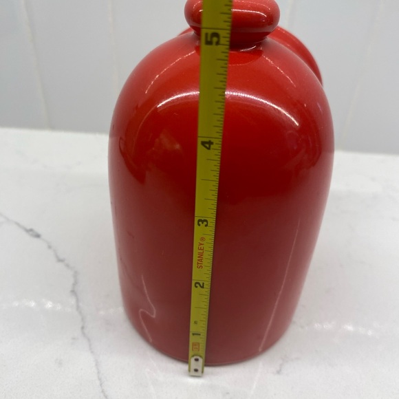 BIA Red Ceramic Salt Pig - Picture 4 of 6